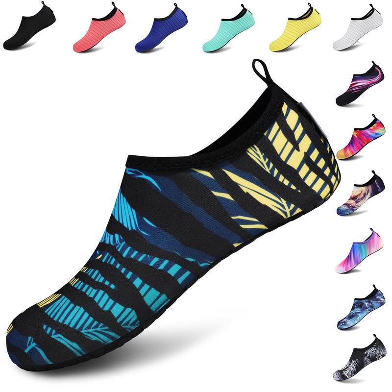 VIFUUR Water Sports Unisex Shoes Looming Blue/Yellow - 11-12 W US / 9.5-10.5 M US (42-43) - Image 1